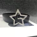 Diamond star pin buckle [high-end black]