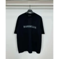Paris Logo Print Short-Sleeve Black