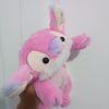 Pink Stitch Stuffed Pen Bag Soothing Doll Cute Cartoon Stationery Bag Storage Bag Gift