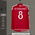 2627 Red Devils home long-sleeve Champions League No. 8 star jersey