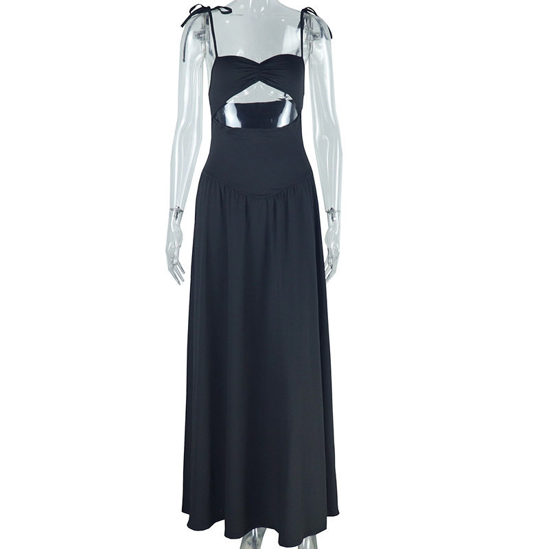 Fashionable Womens Color Block Dress Sleeveless A Line Casual Style Perfect for Summer Events Wholesale Available
