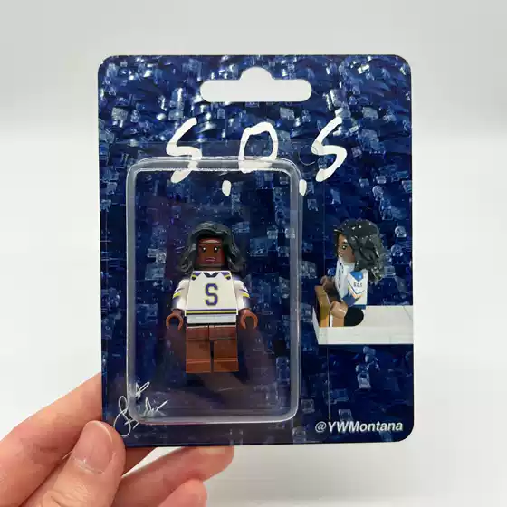 Craftsmanship Handmade Sza Sos Album Collectible Minifigure Hanging Card DIY Building Block People Ornaments Collection Peripherals in Stock