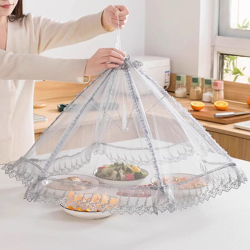 Foldable Food Cover with Premium Embroidery