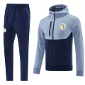 Senegal 01 blue and gray hoodie