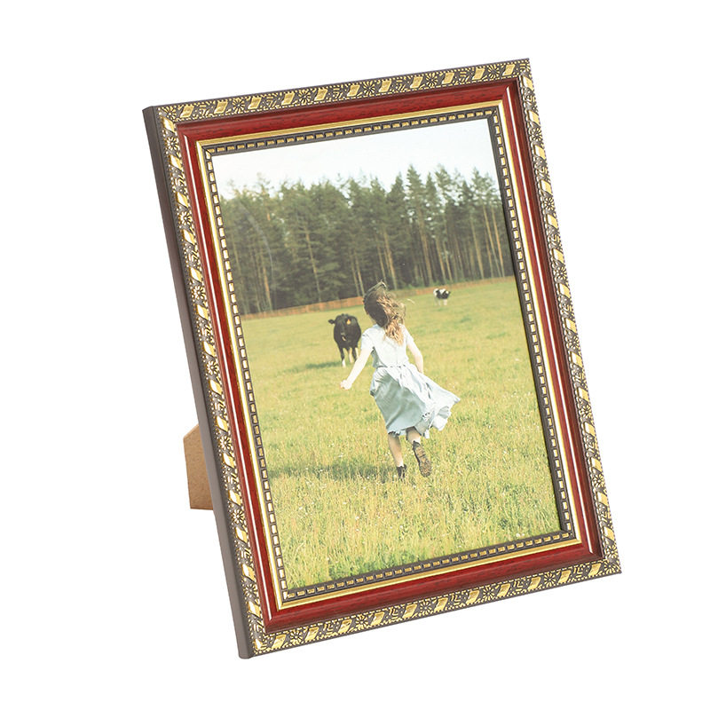 European-style retro photo frame decoration creative modern simple 5 6 7 8 10 inch a4 children's picture frame studio wall hanging