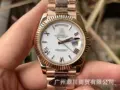 White roman rose gold