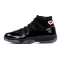 Black suede