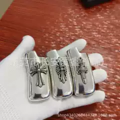 Crow's retro old-fashioned cross domineering punk sword lighter shell high-end atmosphere personality trendy men's must-have