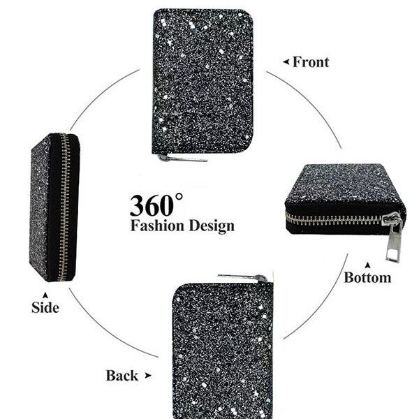 Cross-border student organ card bag ladies coin purse wholesale Korean fashion zipper card bag large capacity card free shipping