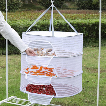 Food Drying Net, Vegetable Drying Net, Dry Goods Drying Net, Household Fish Drying Net, Anti-Mosquito Net, Foldableable Clothes Drying Net, Vegetable Basket