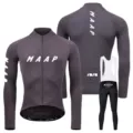 Gray brown white suspender suit