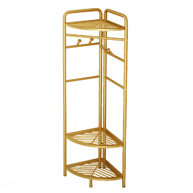 Corner Coat Rack Floor Bedroom Simple Corner Hanger Wall Storage Artifact Corner Clothes Rack Dirty Clothes Basket