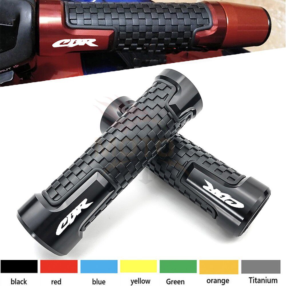 เหมาะสำหรับอุปกรณ์เสริมแต่งรถจักรยานยนต์ ฮอนด้า CBR500R CBR600RR 1000RR 300RR 250RR ปลอกยางสำหรับมือจับ
