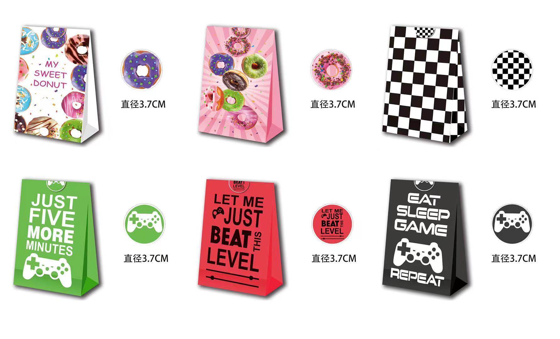 A variety of styles of hot selling gift packaging bags children's holiday gift box game dessert candy packaging bags