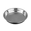 Thickened 304 Stainless Steel Cake Plate Household Cold Skin Gong Gong Gong Flat Bottom Round Steamed Rice Cake Plate Canteen Dish Wholesale
