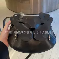 New Style Empress Bag with Leopard Head Design, Cute Style, Same Model as on Xiaohongshu, Versatile and Simple Shoulder/Crossbody Bag