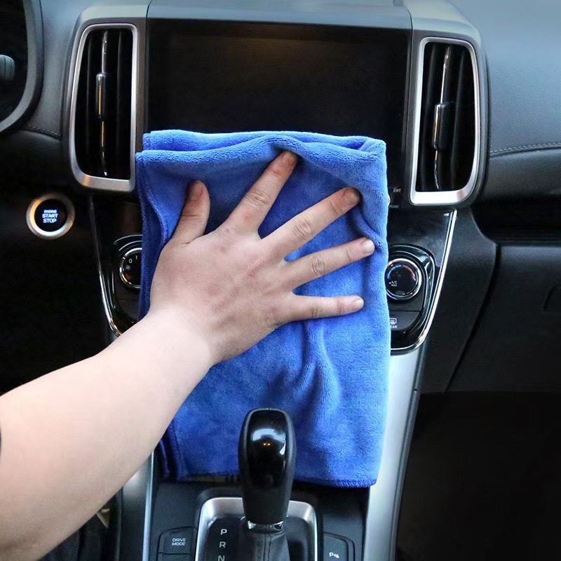 Cross-Border Kitchen Rag, Non-Stick Oil, Multi-Functional Microfiber Dishcloth, Scouring Pad, Easy-To-Clean Hand Towel Wholesale