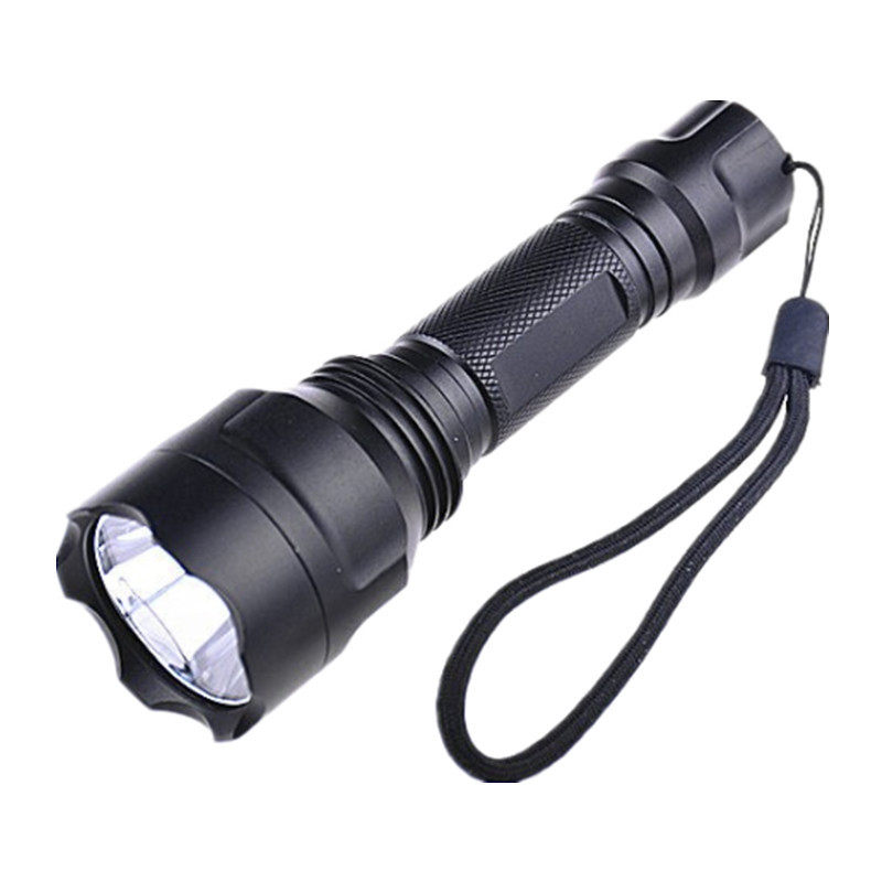 LED flashlight C8T6 aluminum alloy 10W outdoor lighting riding Q5 rechargeable lamp USB a generation of hair