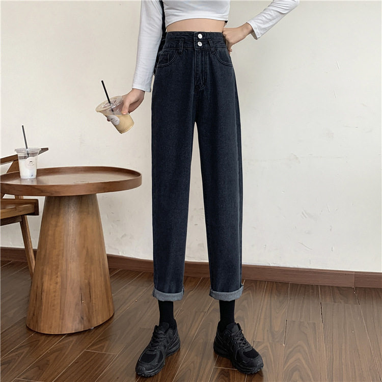 High Waisted Wide Leg Jeans for Women Slim Fit Versatile Comfortable Spring Fashion Wholesale Available