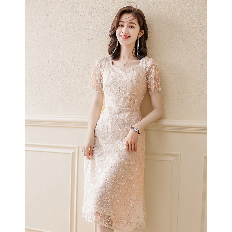 (Mới) Mã K4880 Giá 1140K: Váy Đầm Liền Thân Nữ Dotdhi Hàng Mùa Hè Thời Trang Nữ Chất Liệu Ren G04 Sản Phẩm Mới, (Miễn Phí Vận Chuyển Toàn Quốc).