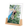 Graduation Season Acrylic Solid Wood Photo Frame Table Display Creative Gift Ornament Display Stand 78inch U-Shaped Photo Frame