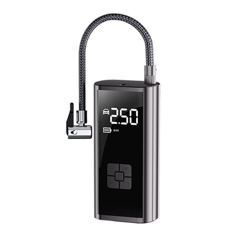 Car Air Pump, Car Air Pump, Digital Display Portable Multi-Function Tire Pump, Intelligent Tire Repair and Inflation