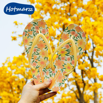 Hotmarzz Heima Women's New Flip-Flops Small Fresh Non-Slip Slippers Casual Slippers Summer Cute