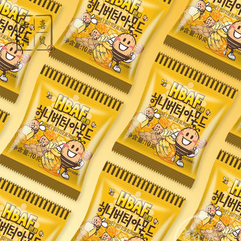 Hbaf Honey Butter Almonds Almond Nuts Mini Sharing Pack Korean Imported Snacks