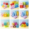 Square Cave Silicone Coin Purse Children's DIY Crossover Walking Key Bag Fun Cute Change Silicone Bag