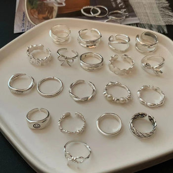 S925 Sterling Silver Ring Women's 2025 New Simple Style Niche High-end Sense No Falling Finger Ring Personalized Ring