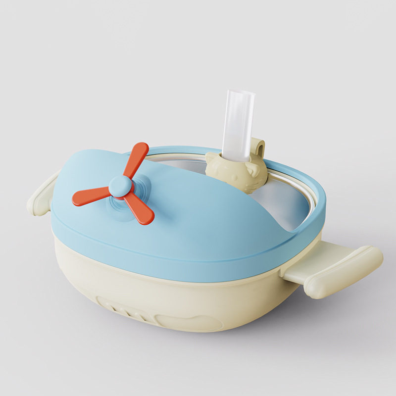 Baby complementary food bowl 316 stainless steel feeding baby bowl suction dish bowl children's tableware dinner plate baby wholesale eating