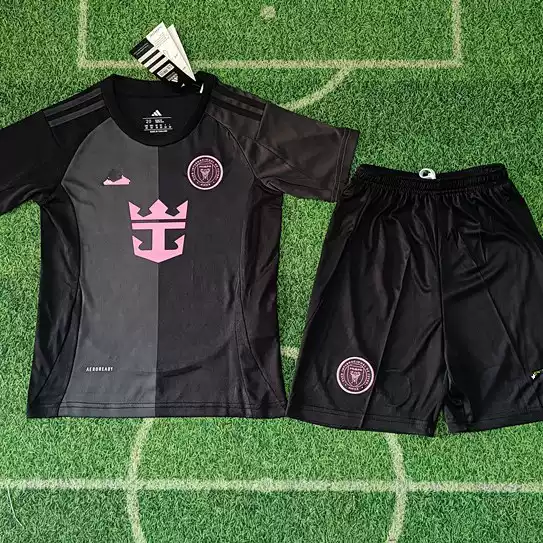 Factory Direct Supply 2526 New Home and Away Kidsren's Suit Fans Slim Breathable Sports Football Uniform Summer Jersey