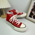 High top bright red