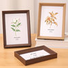 Photo Frame 6inch Photo Frame Display High-End 8inch 10inch Horizontal Frame Large Size Creative Simple Wooden Picture Frame
