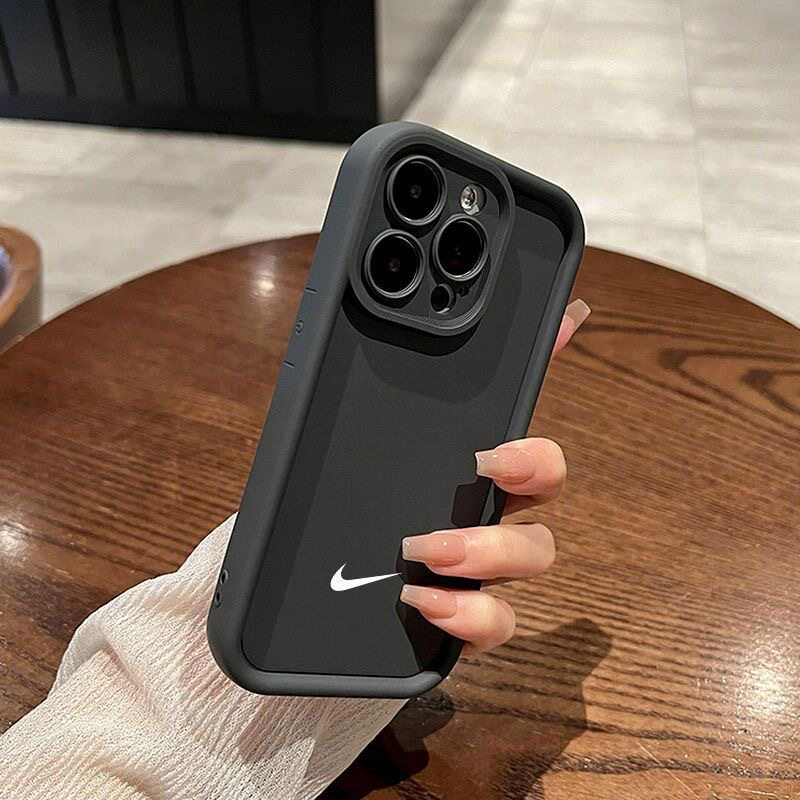 Trendy Brand Large Hook for Apple 16promax Mobile Phone Case iPhone15plus Drop-resistant 14 Trendy 13 Simple 12