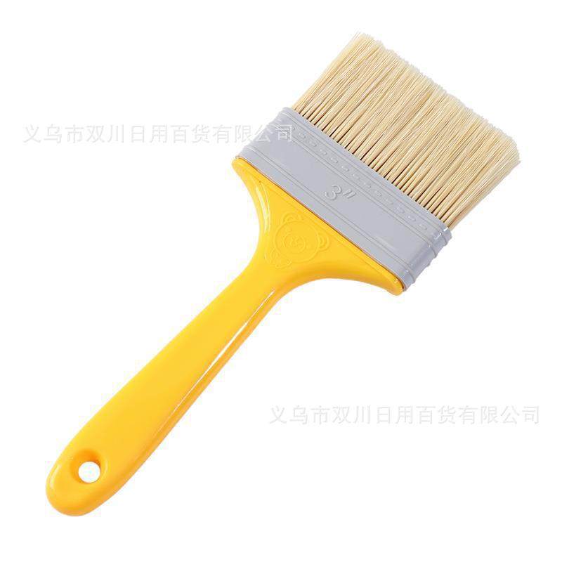 Plastic Handle Barbecue Brush Household Encrypted Long Hair Cleaning Brush Non-shedding Paint Brush Putty Brush Spot Wholesale
