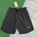 Black ice silk shorts
