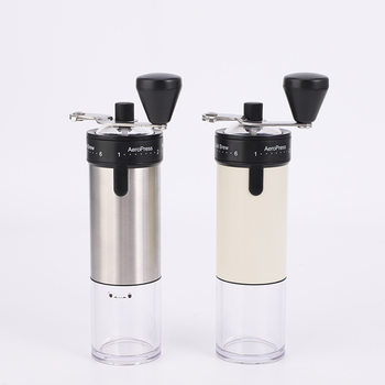 In-Stock Household Italian-Style Manual Coffee Grinder Portable Outdoor Camping Adjustable Manual Coffee Grinder