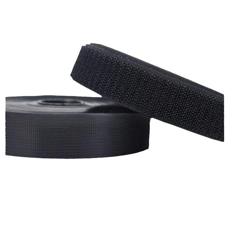 Hook-And-Loop Fastener Nylon Buckle Tie, Can Be Rolled and Cut, Round Bundling Strap, Self-Adhesive Cable