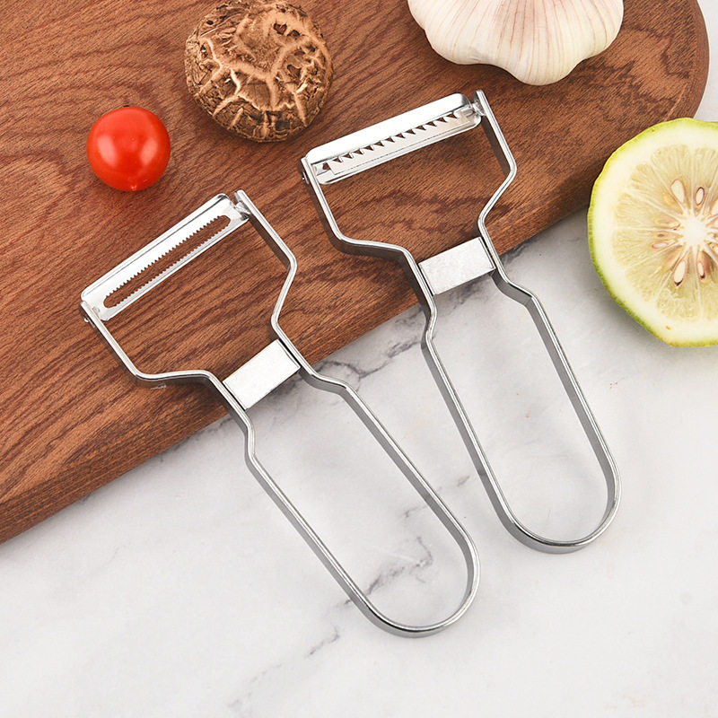 Stainless Steel Peeling Knife Apple Peeling Knife Melon Planer Kitchen Multifunctional Scraping Knife Fruit Knife Potato Peeler