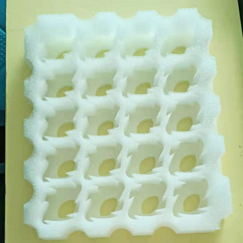 Factory epe egg tray duck egg tray anti-fall moisture express shock absorption anti-pressure environmental protection ultra light high density pearl cotton