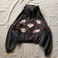 Embroidery eyes (dark gray)