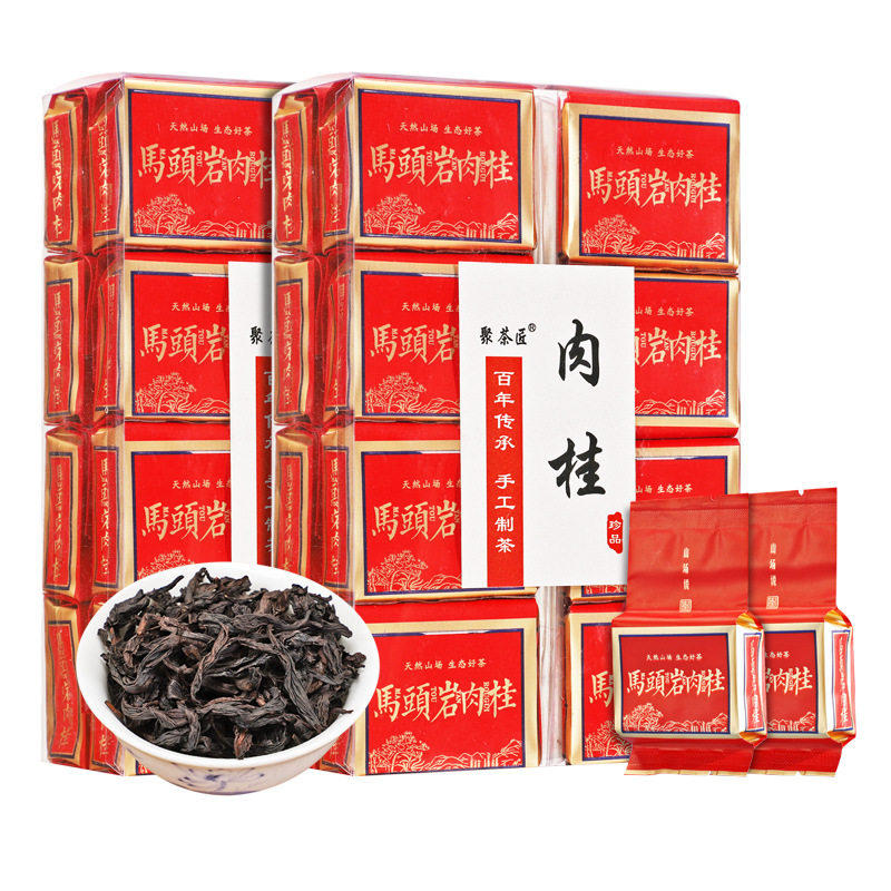 Каменный чай с корицей Wuyi Rock Tea Dahongpao Tea Zhengyan Подарочная коробка с корицей Оптовая продажа Изображение 1