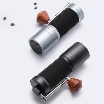 Seven Star Hand Grinder CNC Steel Grinder Coffee Bean Grinder Portable Folding Hand Grinder Coffee Machine Cross-border