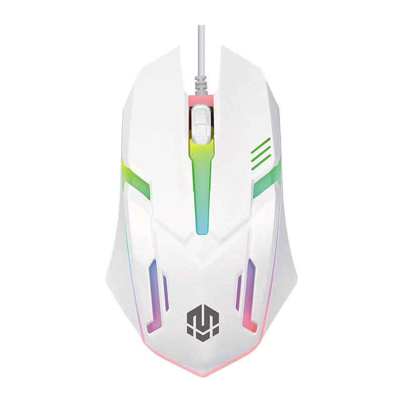 Mi Soul M103 Notebook Desk Machine Office Business usb Wired Luminous Computer Mouse Foreign Trade English Packaging