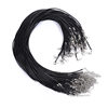 Accessories diy Necklace Rope Lobster Buckle Leather Rope Korean Wax Line Necklace Rope Black Leather Rope Pendant Rope Wax Leather Rope