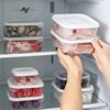 Japanese-Style Refrigerator Freezer Meat Storage Box Food Preservation Box Refrigerator-Specific Quick-Freeze Meat Packaging Box Food Preparation Tool