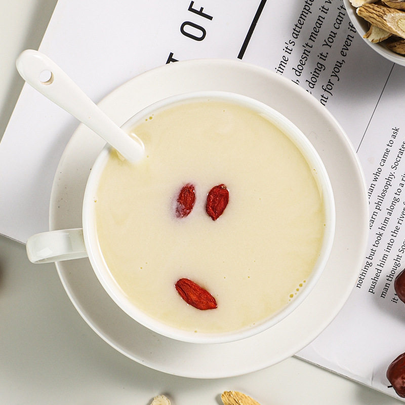 Tongchuntang Astragalus and Codonopsis pilosula Soymilk Powder 500g * 1 Can genuine goods Substitute Instant Chong Drink Instant Health Nutrition Breakfast