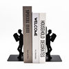 New Style Bookends, European-Style Large Bookends, Iron Art Book Support Stand, Desktop Simple Stationery