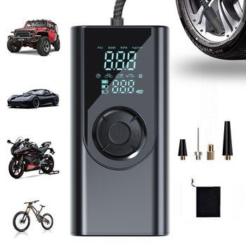 2025 Car Air Pump Wireless Digital Display Dual Screen Air Pump Tire Inflator Electric Inflator Car Supplies